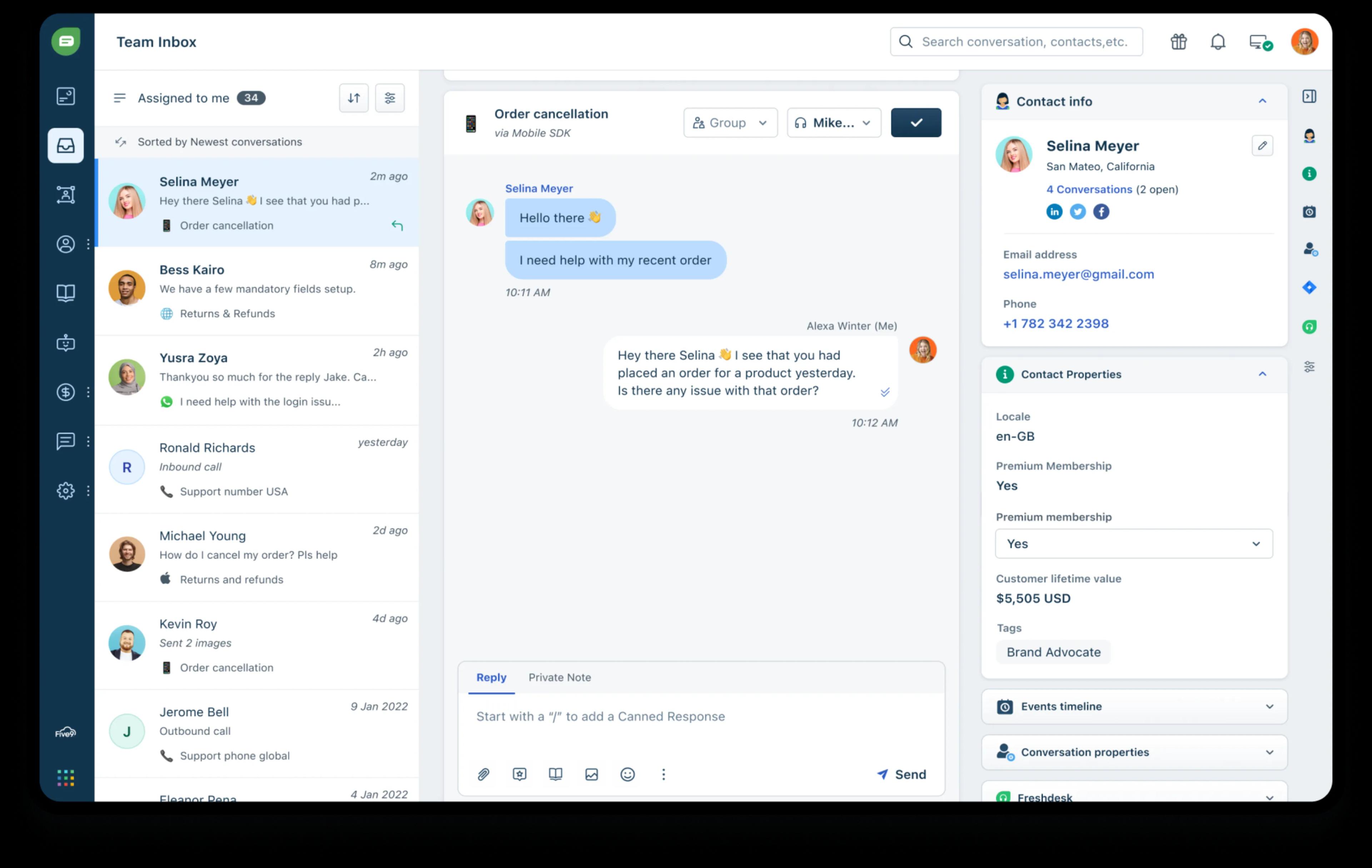 Freshchat: Live Chat & AI Bots for Customer Messaging | Freshworks